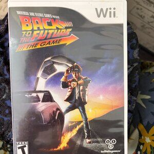 Back to the Future The Game (Nintendo Wii) CIB Complete - Game / Case / Manual